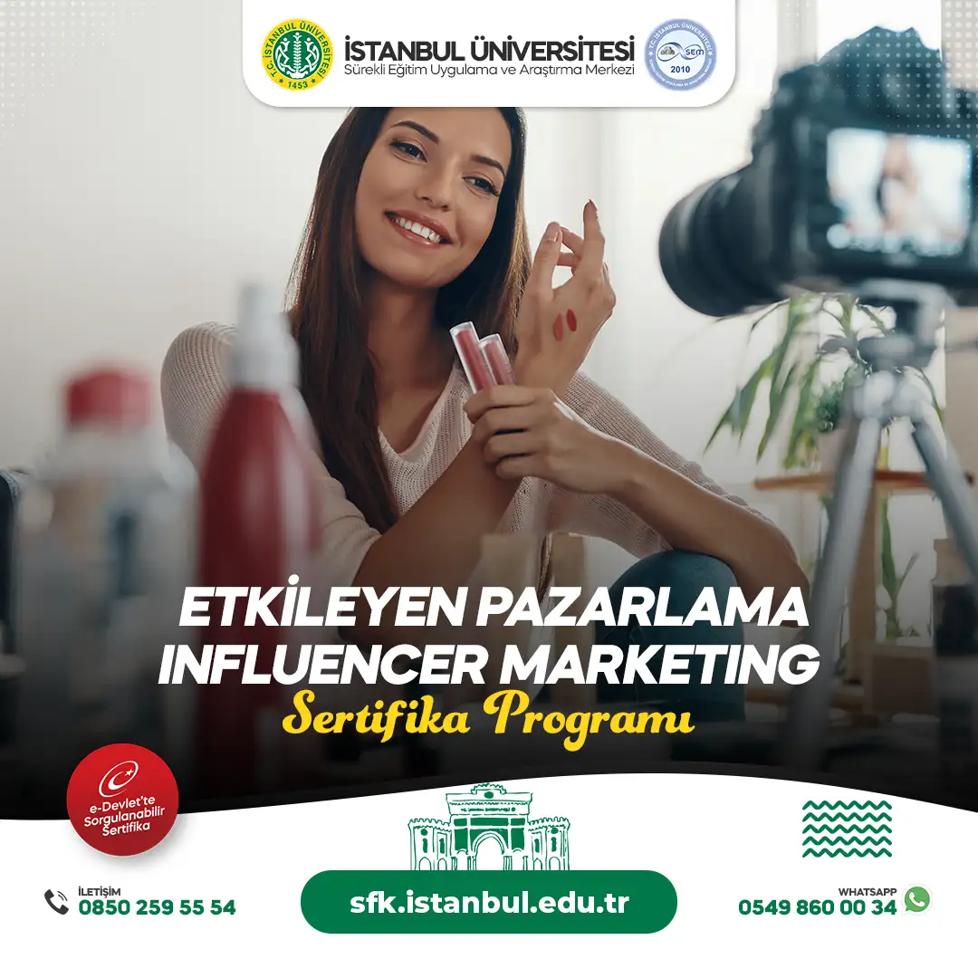 Etkileyen Pazarlama - Influencer Marketing Sertifika Programı